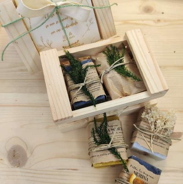 bomboniera sapone ecofattoart